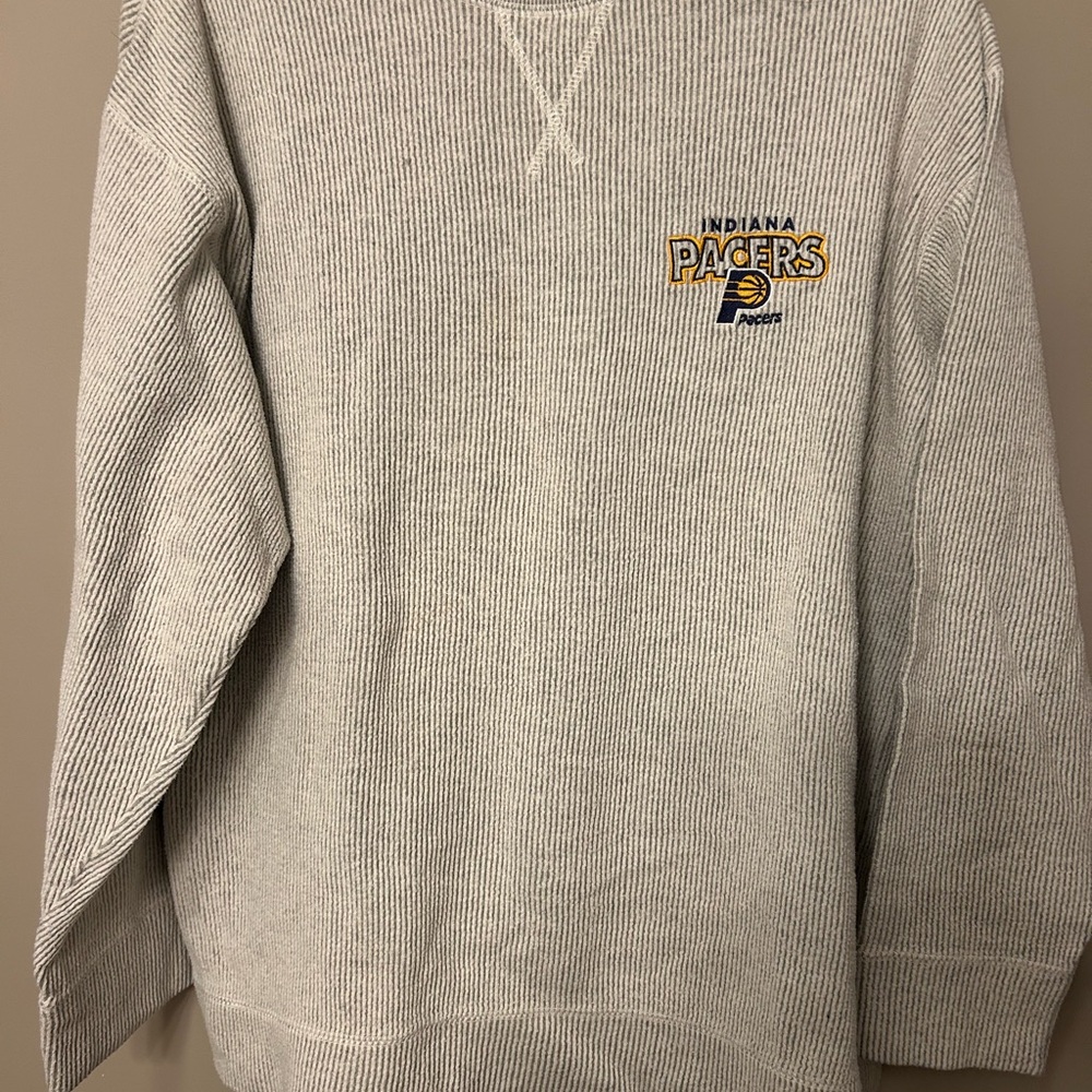 Pro Edge Indiana Pacers Gray Crewneck Sweater